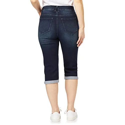 Angels Forever Young Women's 360 Sculpt Crop Jeans, Steel