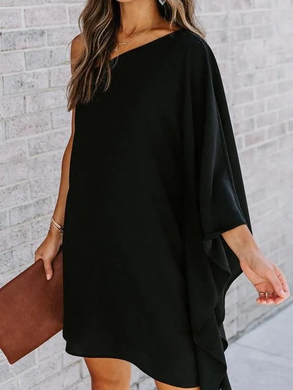 Asymmetrical Mini Dress for Women