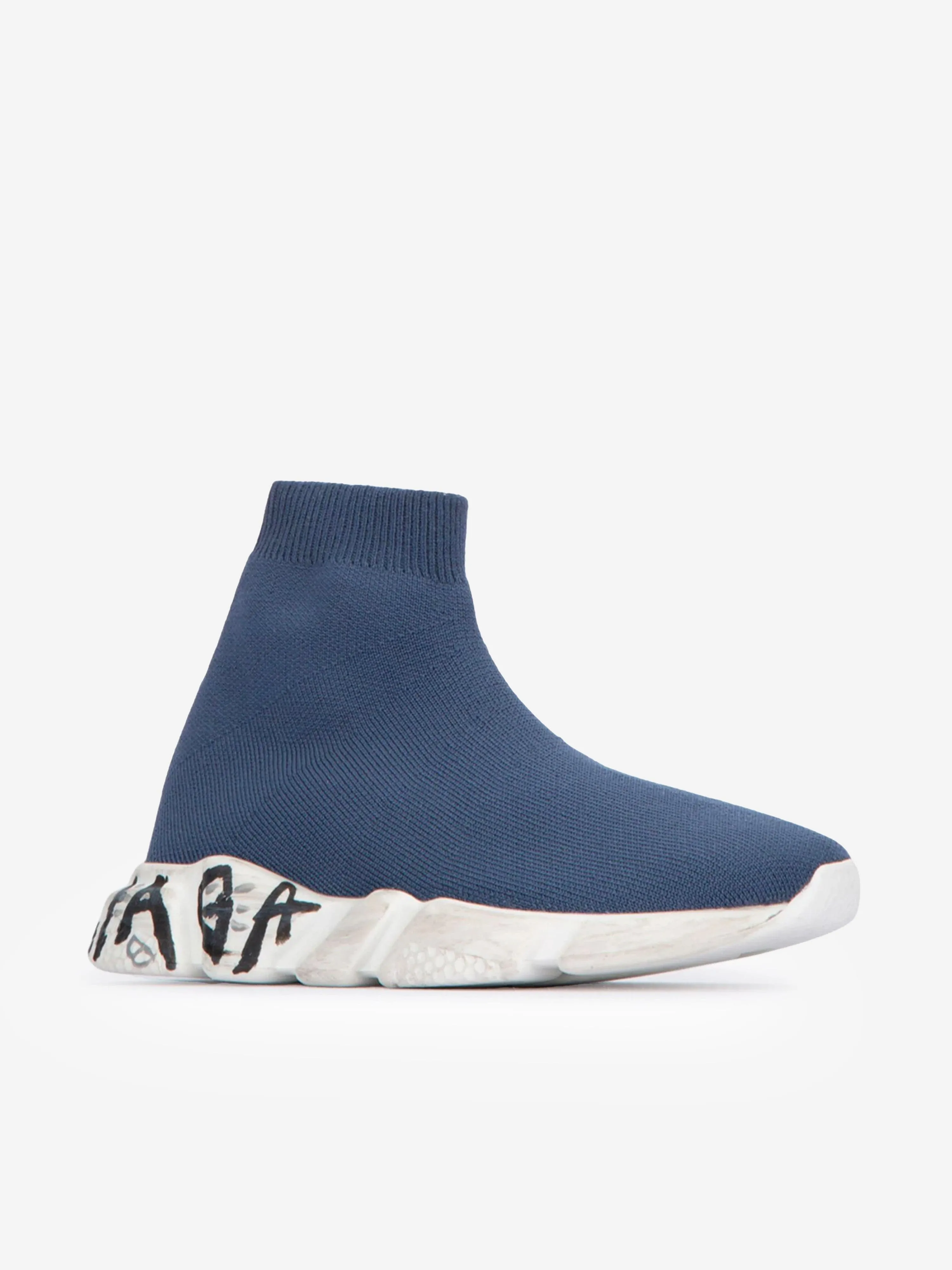 Balenciaga Kids Speed Trainers in Blue