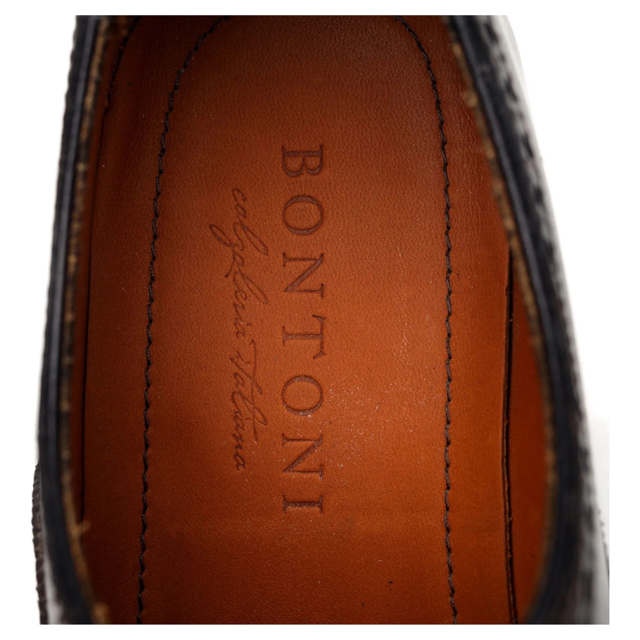 'Bellantonio' Dark Brown Museum Leather Oxford Brogues UK 9 EU 43