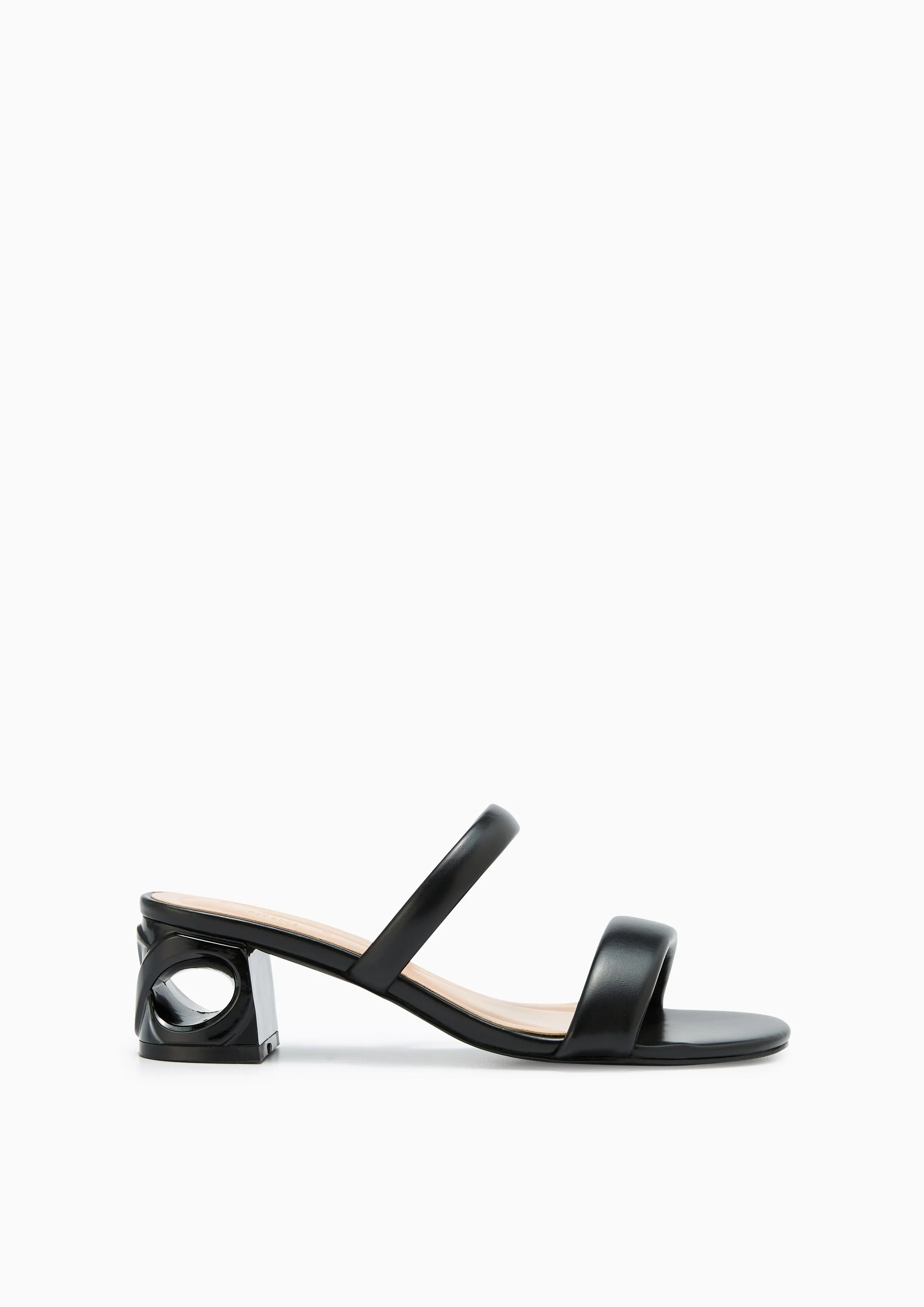 Broc Heel Sandals Black