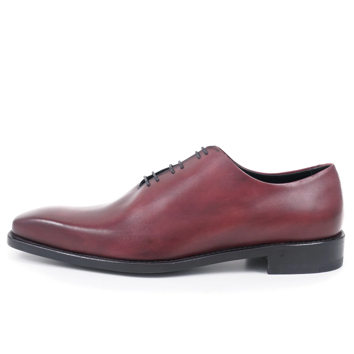 Di Mella Burgundy Wholecut Shoes