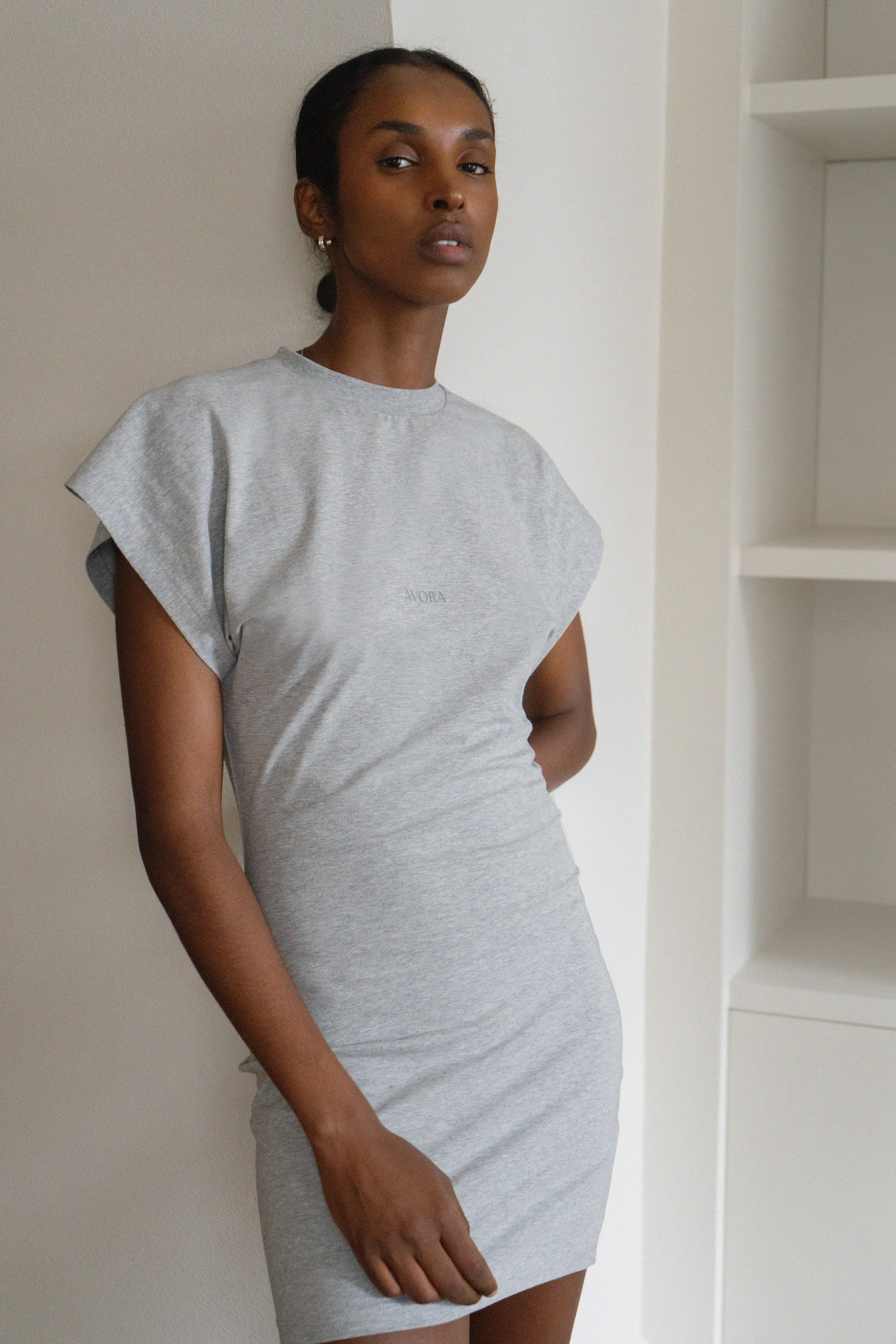 Dna Dress - Grey Melange