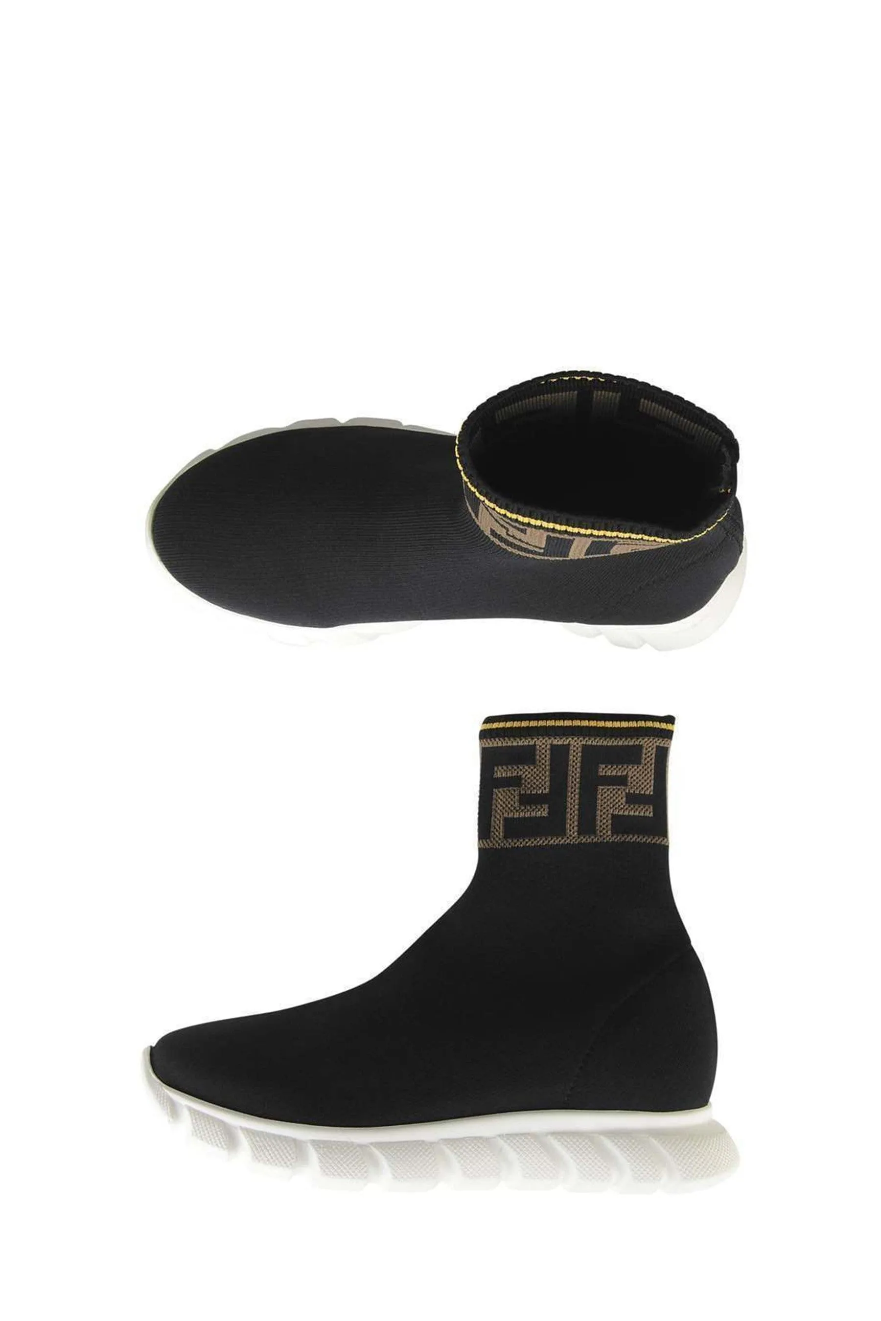 Fendi Fendi Kids Speed Trainers - Black Speed Trainers