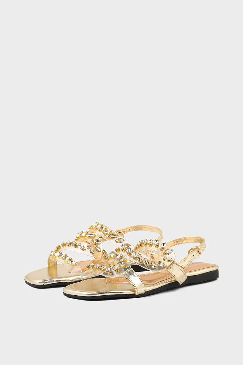 Formal Sandal I38567-Golden