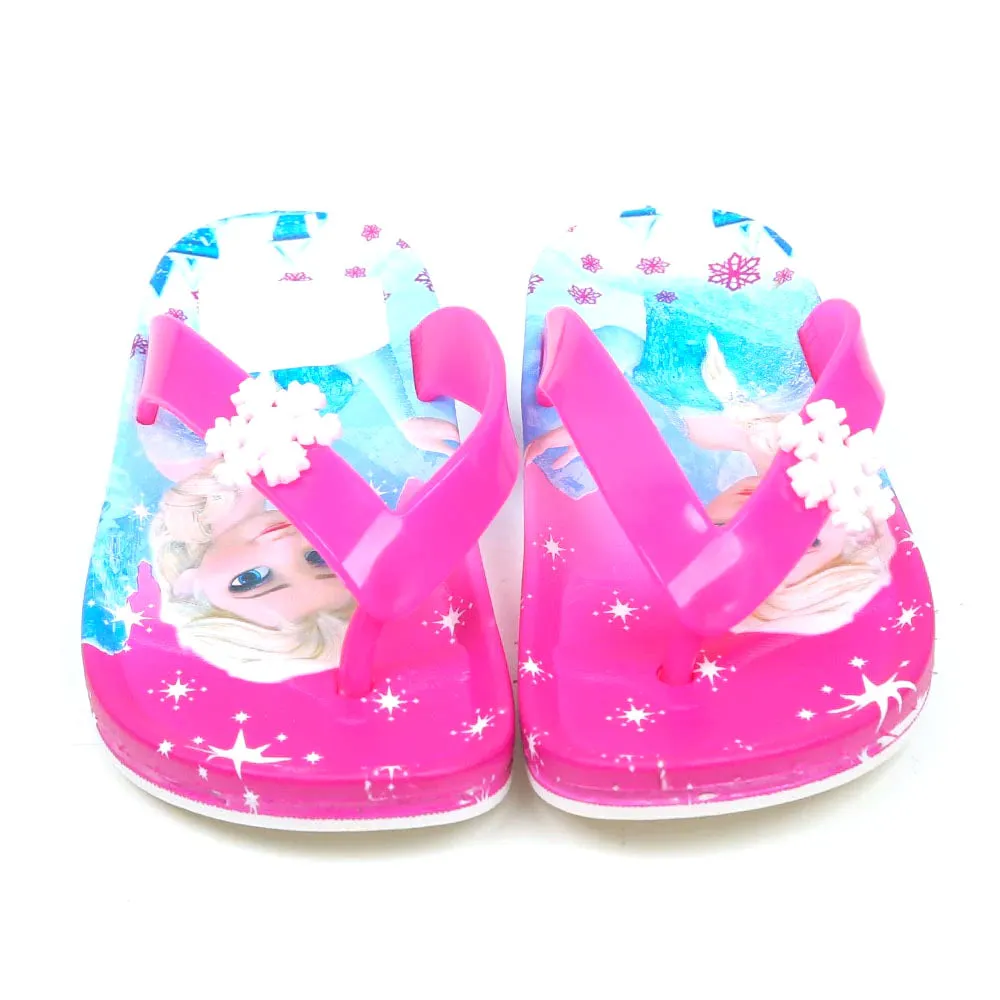 Girls Character Slipper  - Fuchsia