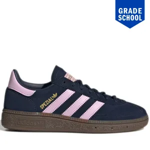 Grade School Adidas Handball Spezial Shoes - Night Indigo / Orchid Fusion / Gum