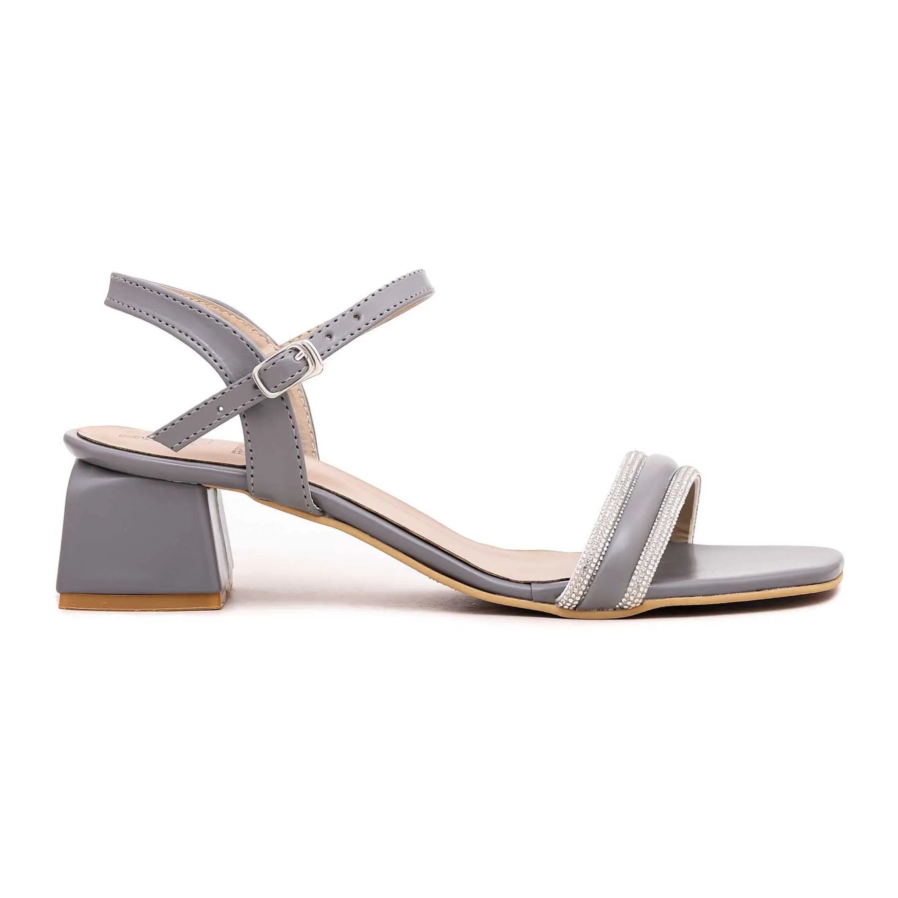 Grey Formal Sandal Fr5216