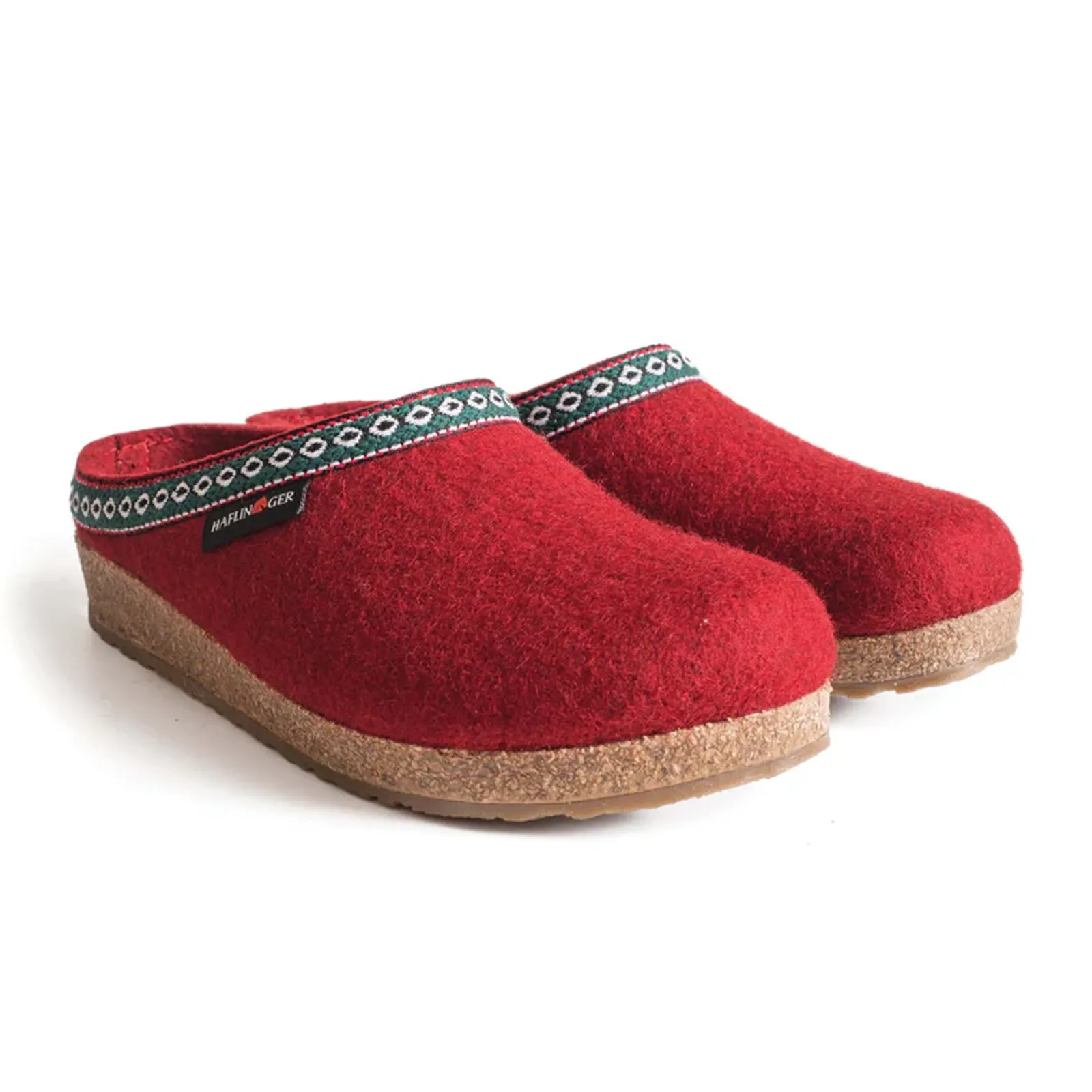 Haflinger GZ Clog (Unisex) - Chili