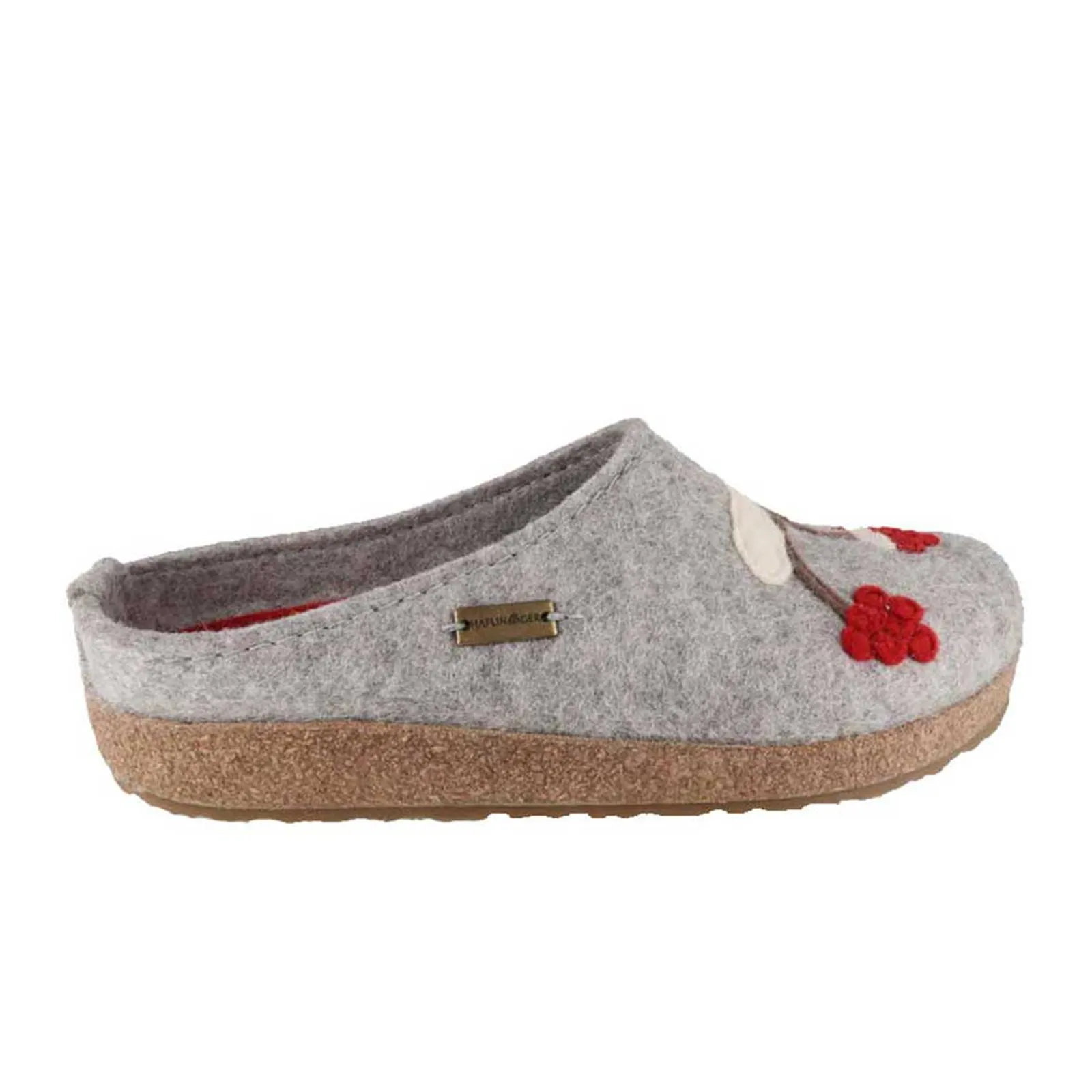 Haflinger Winterbird Clog (Women) - Silver Grey