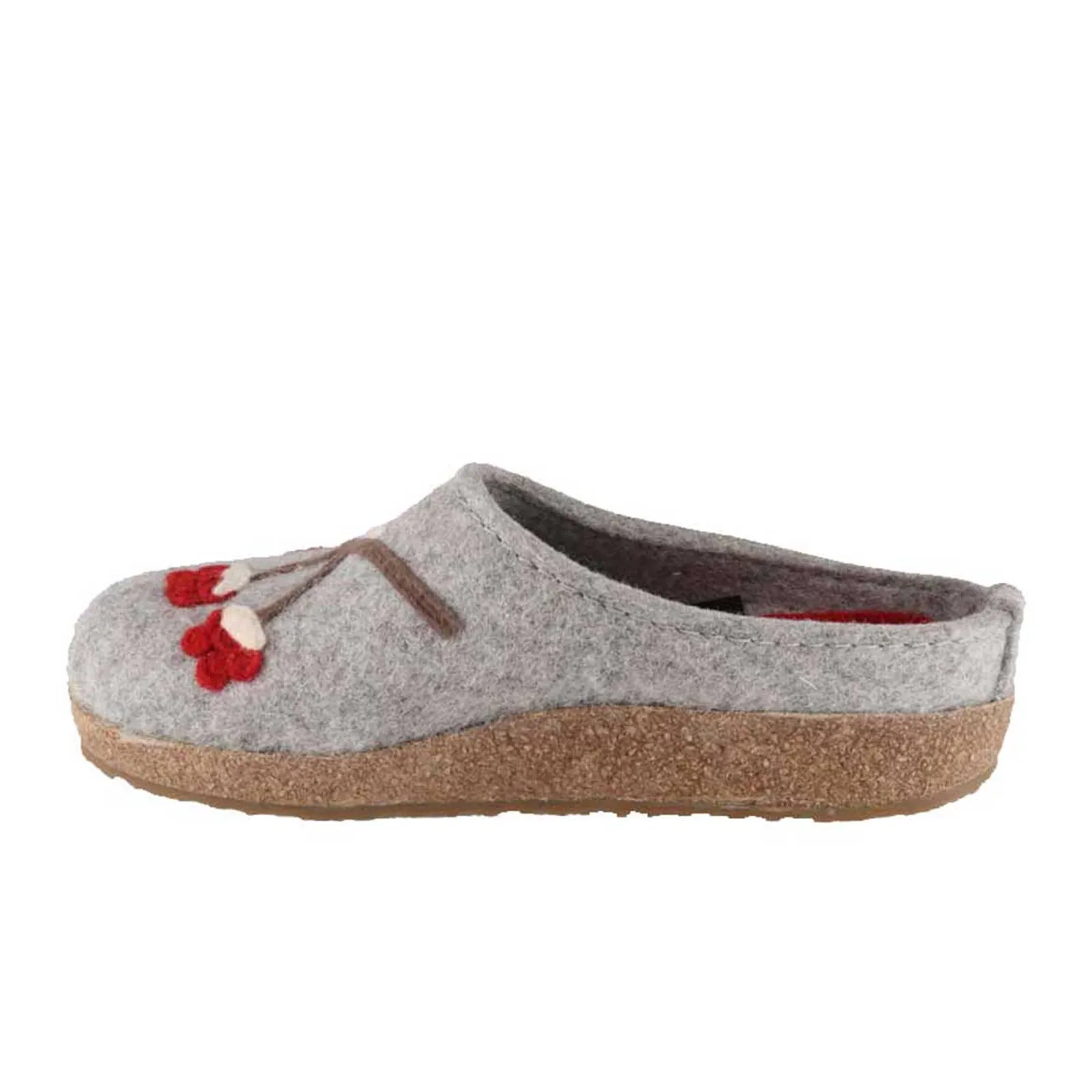 Haflinger Winterbird Clog (Women) - Silver Grey