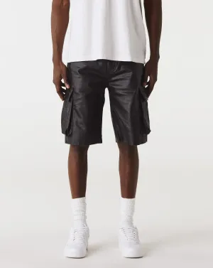 High Shine Cargo Shorts