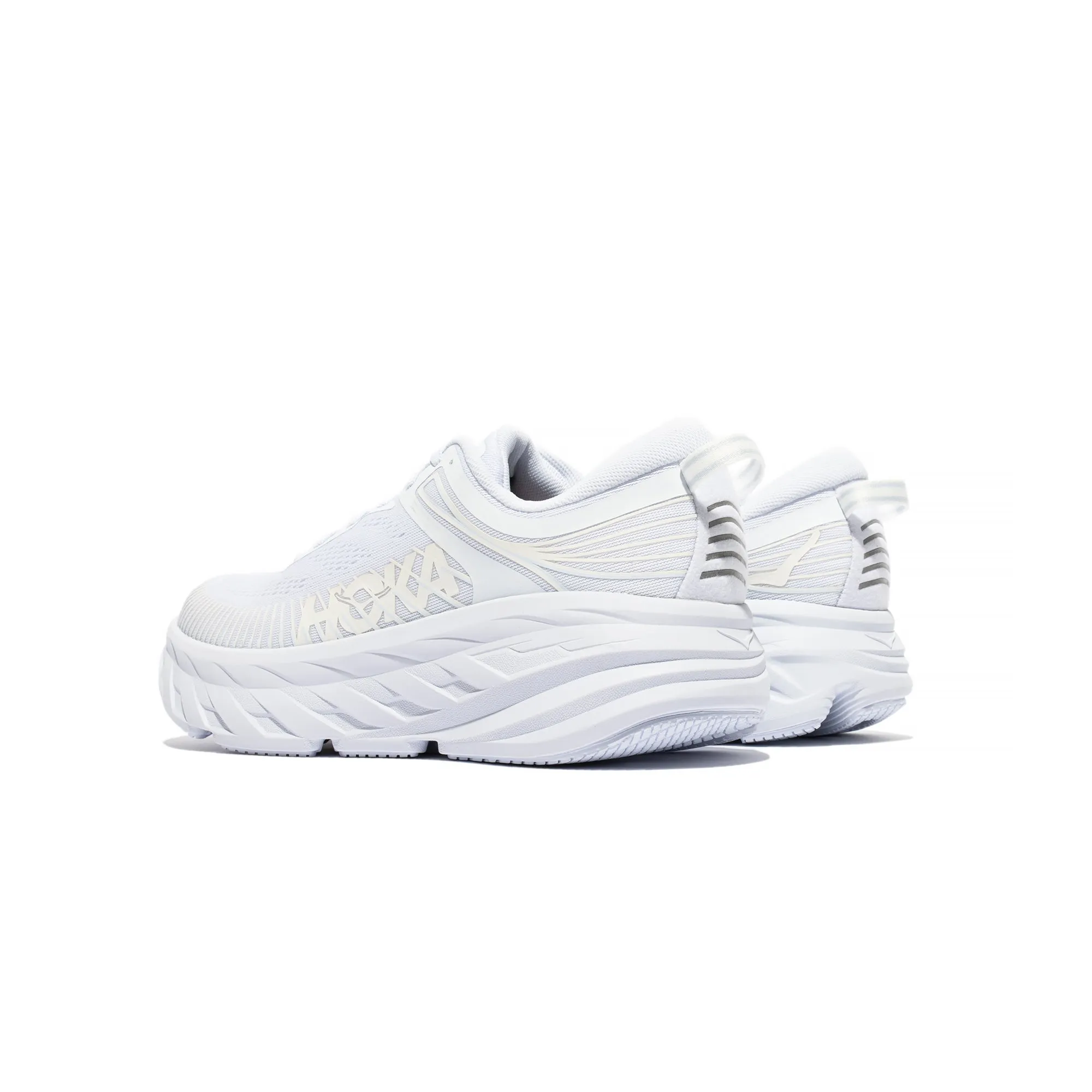 Hoka One One Womens Bondi 7 Shoes 'White'