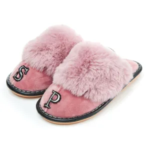 Limited Edition Pink Personalized Slip-on Slippers