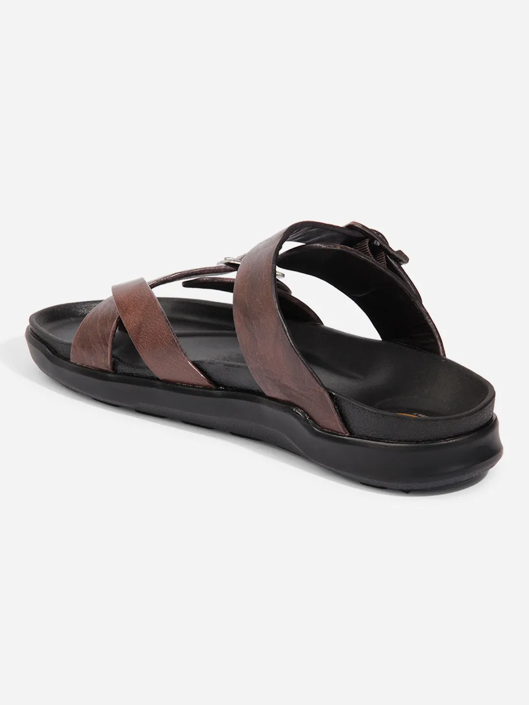 Men Brown Sandal / Slipper (ID4223)