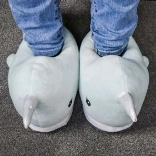 Narwhal Slippers Adult