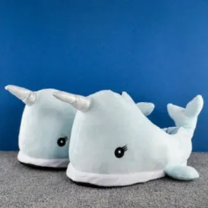 Narwhal Slippers Adult