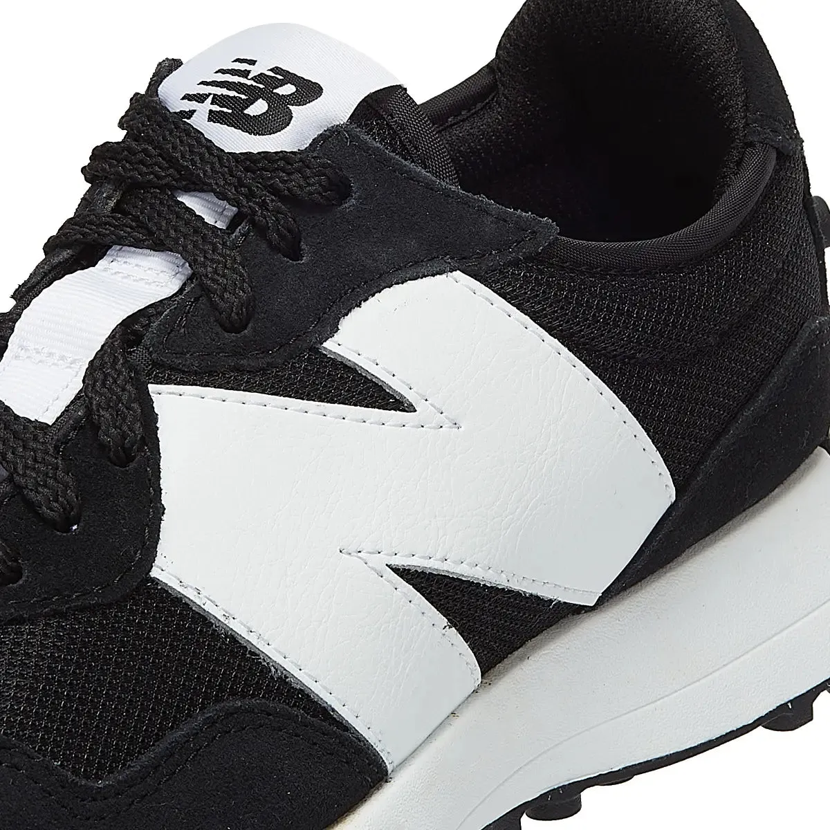 New Balance 327 Black Trainers