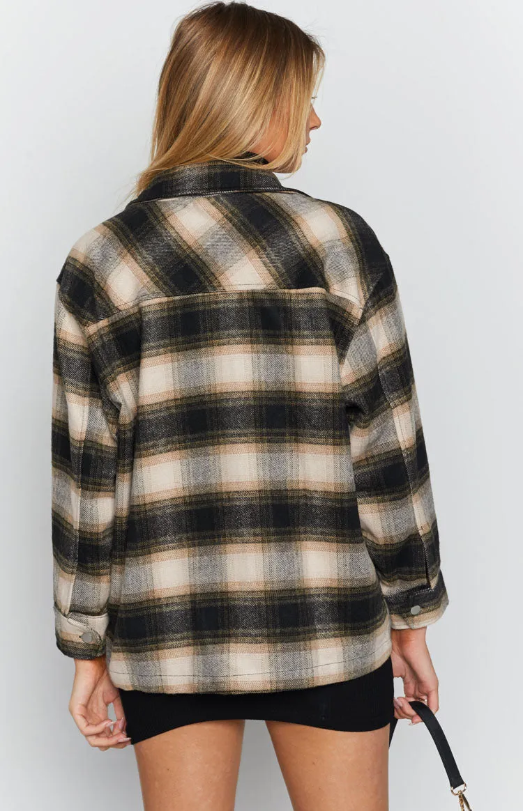 Orson Fleece Check Jacket