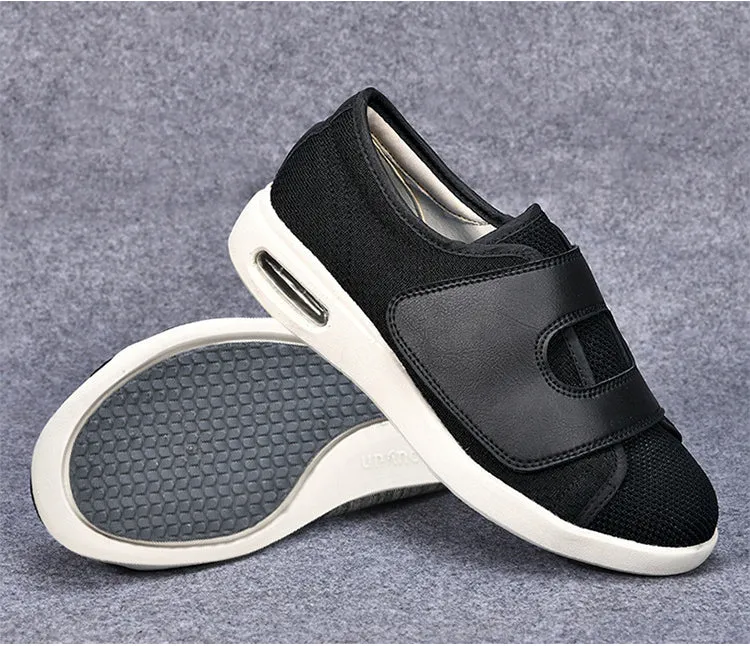 Owlkay Plus Size Wide Diabetic Shoes For Swollen Feet Width Shoes-NW035