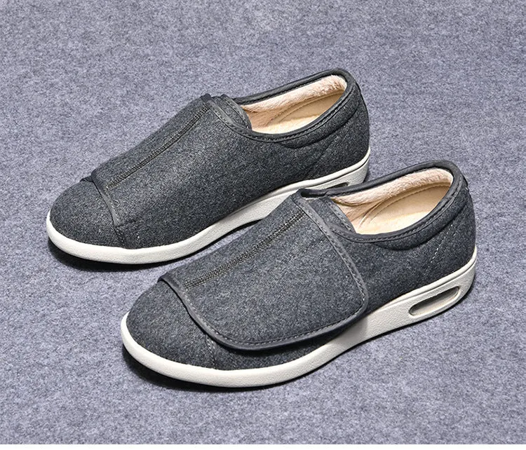 Owlkay Wide Diabetic Shoes For Swollen Feet-NW019N