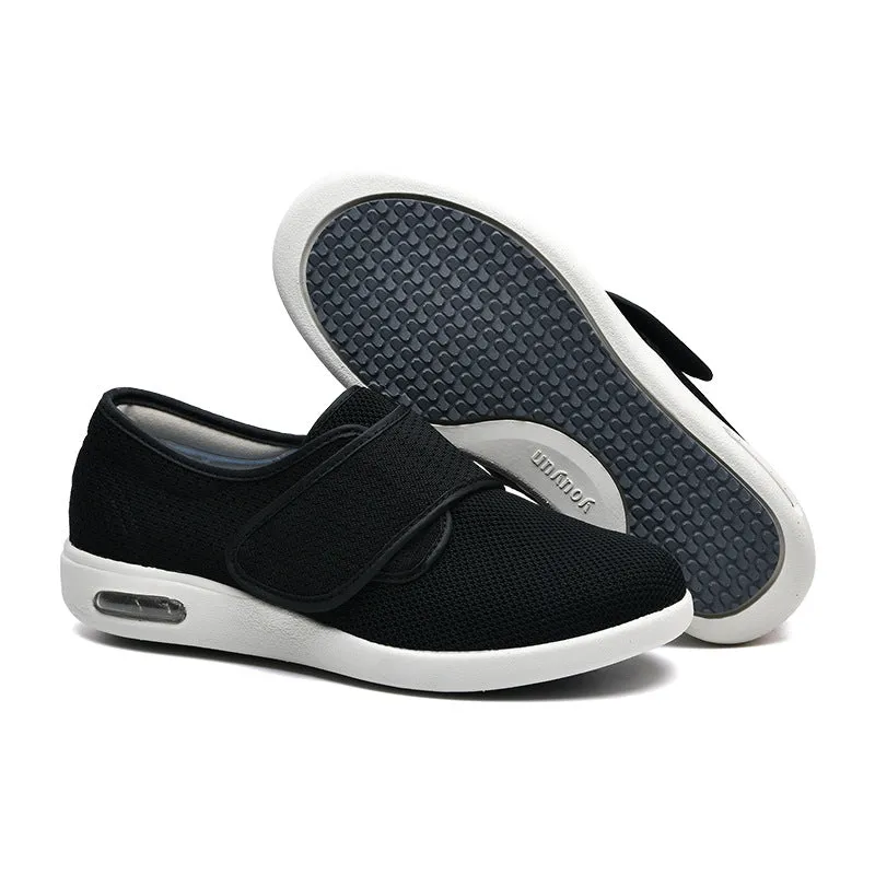 Owlkay Wide Diabetic Shoes For Swollen Feet-NW029