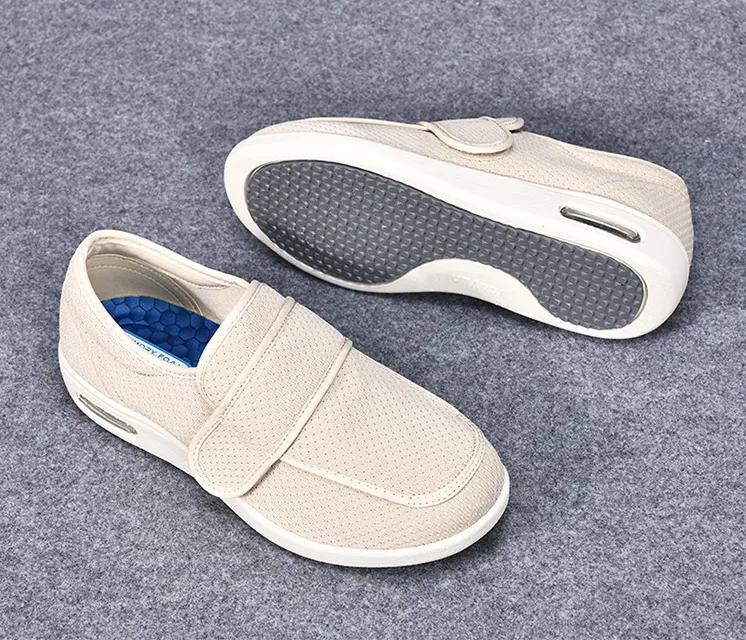 Owlkay Wide Diabetic Shoes For Swollen Feet-NW036