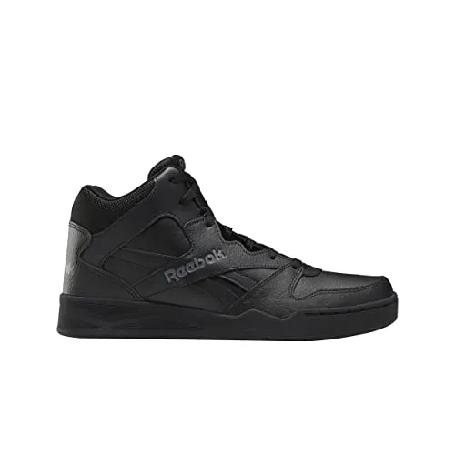 Reebok Men's BB4500 Hi 2 Sneaker, Black/Alloy, 9.5 Wide