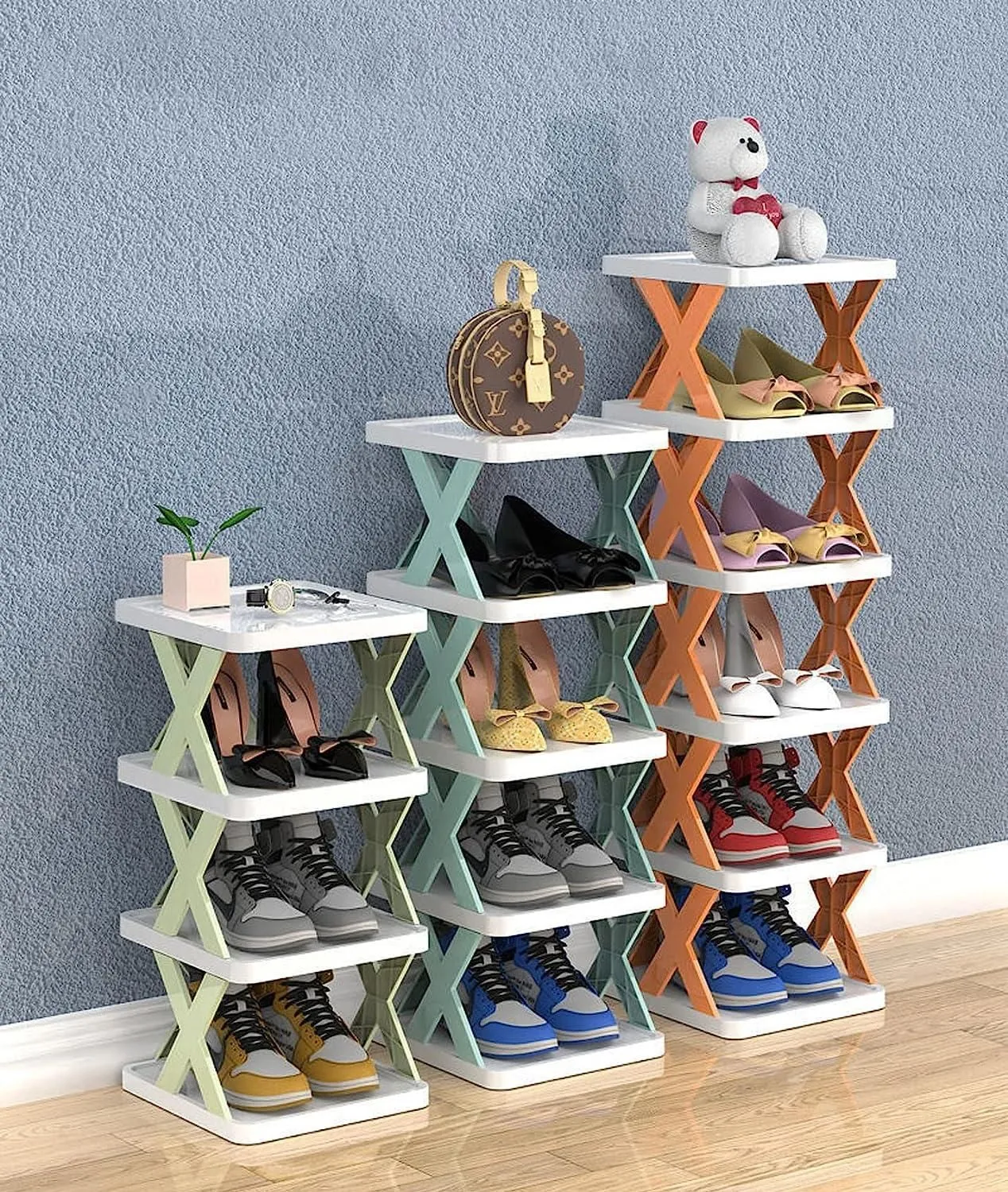 Smart Foldable Shoes Shelf 6 Tier Shoe Rack