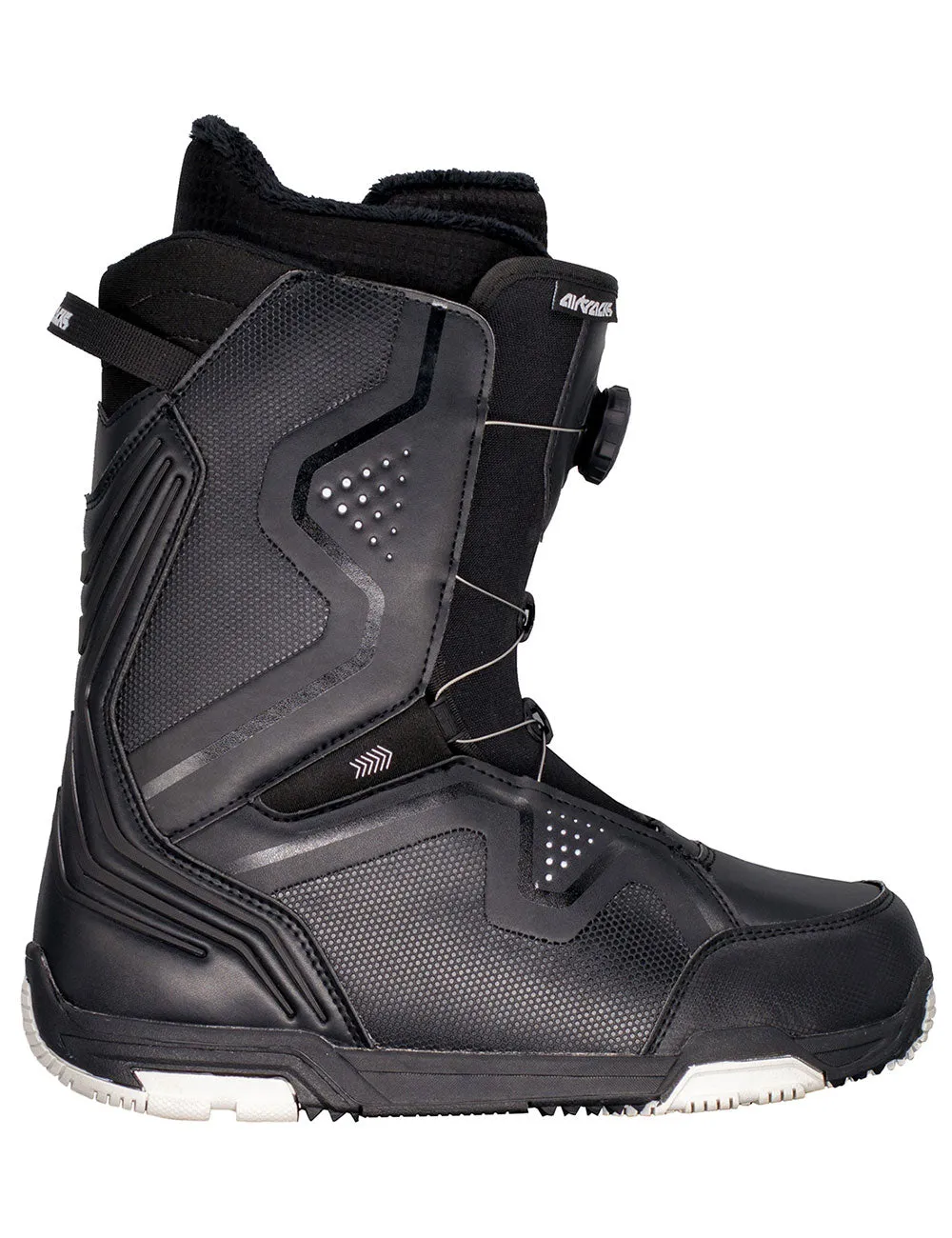 Snowboard Boots Strong Black Atop Speed Lacing Setprodukt