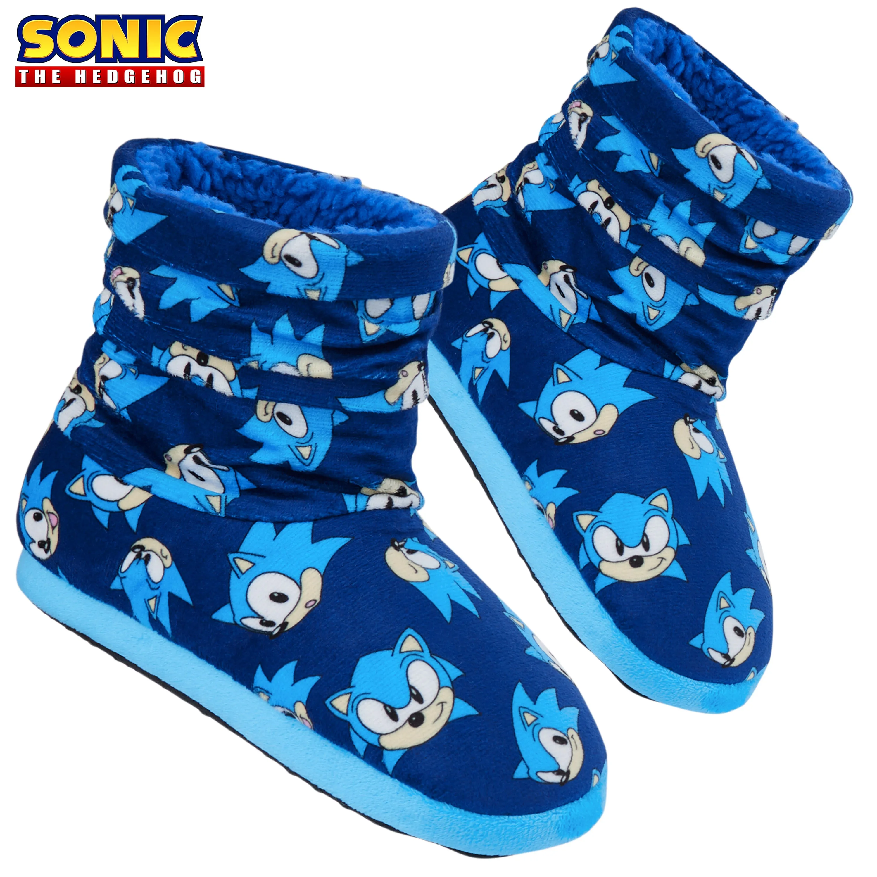 Sonic The Hedgehog Boys Slippers