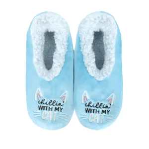 Splosh Women's Quote Cat Slippers