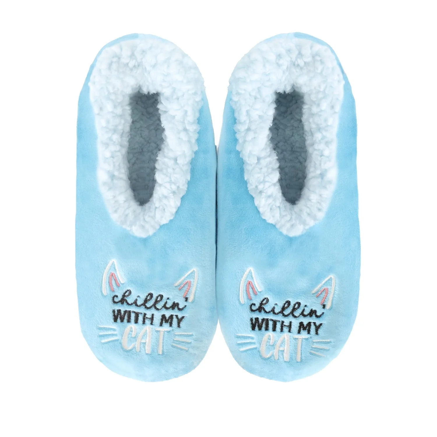 Splosh Women's Quote Cat Slippers