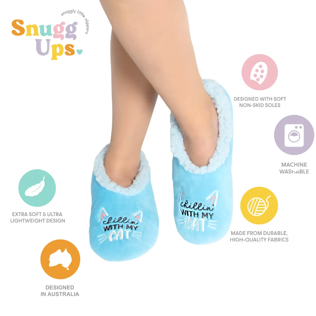 Splosh Women's Quote Cat Slippers