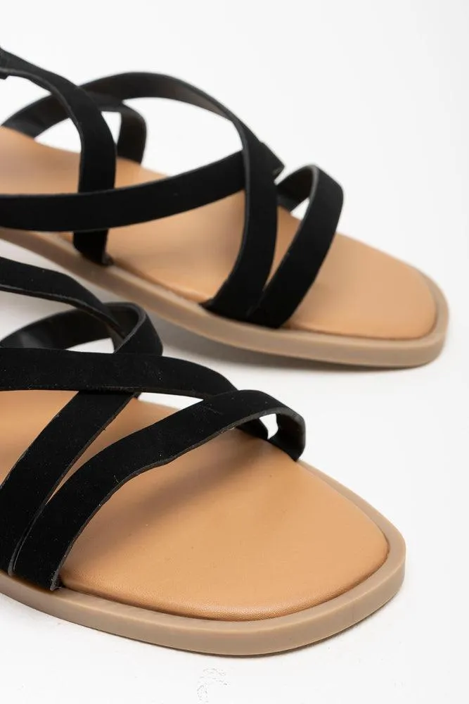 Strappy Sandal Black