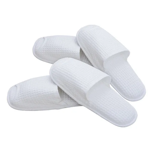 (Super Fit) Waffle Slippers (Front Open Type)