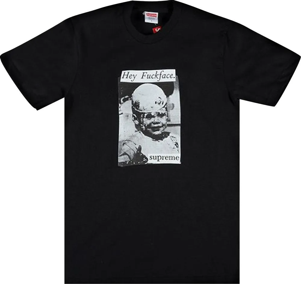 Supreme Fuck Face Tee Black (Size L)