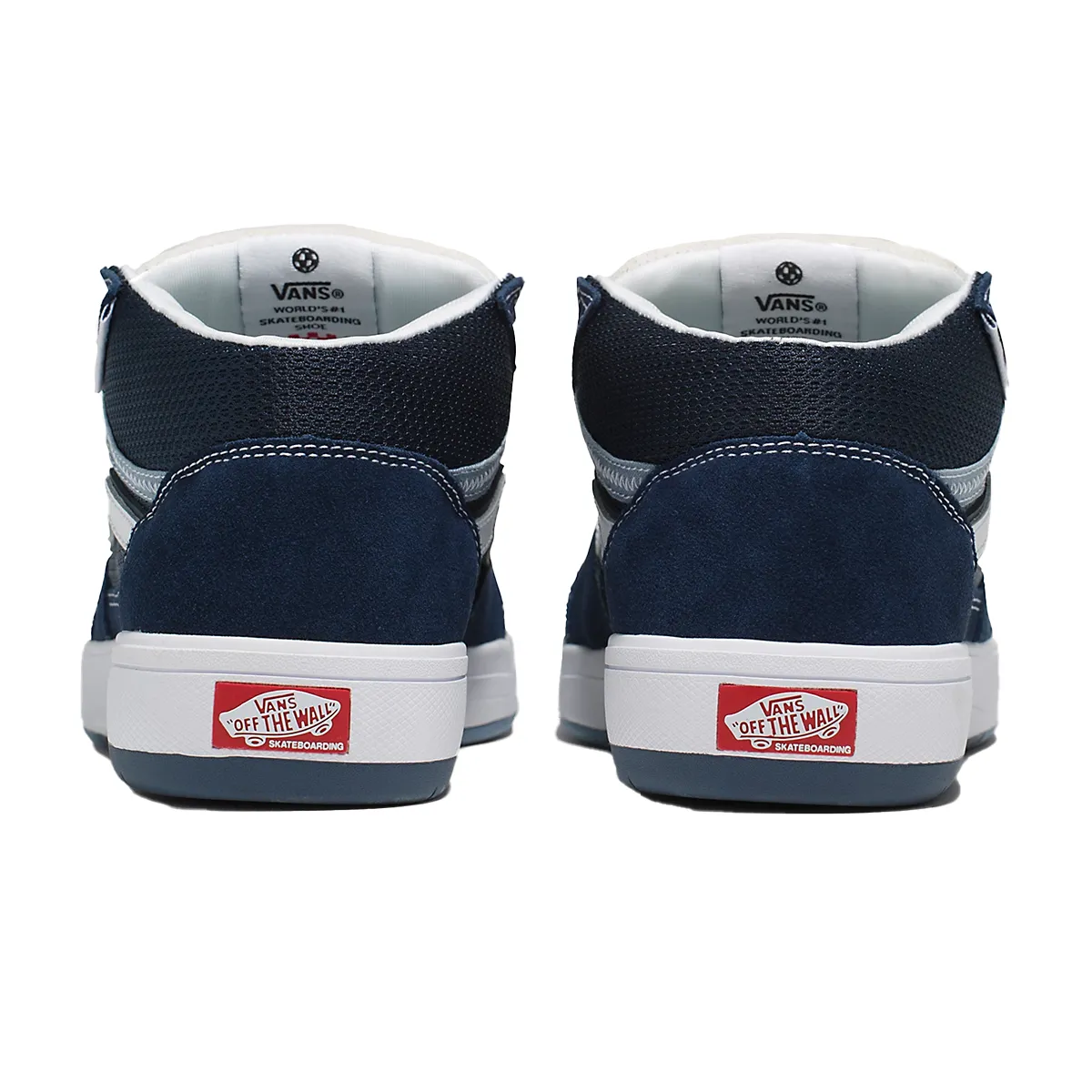 Vans Skate Zahba Mid Shoe - Navy/Dusty Blue