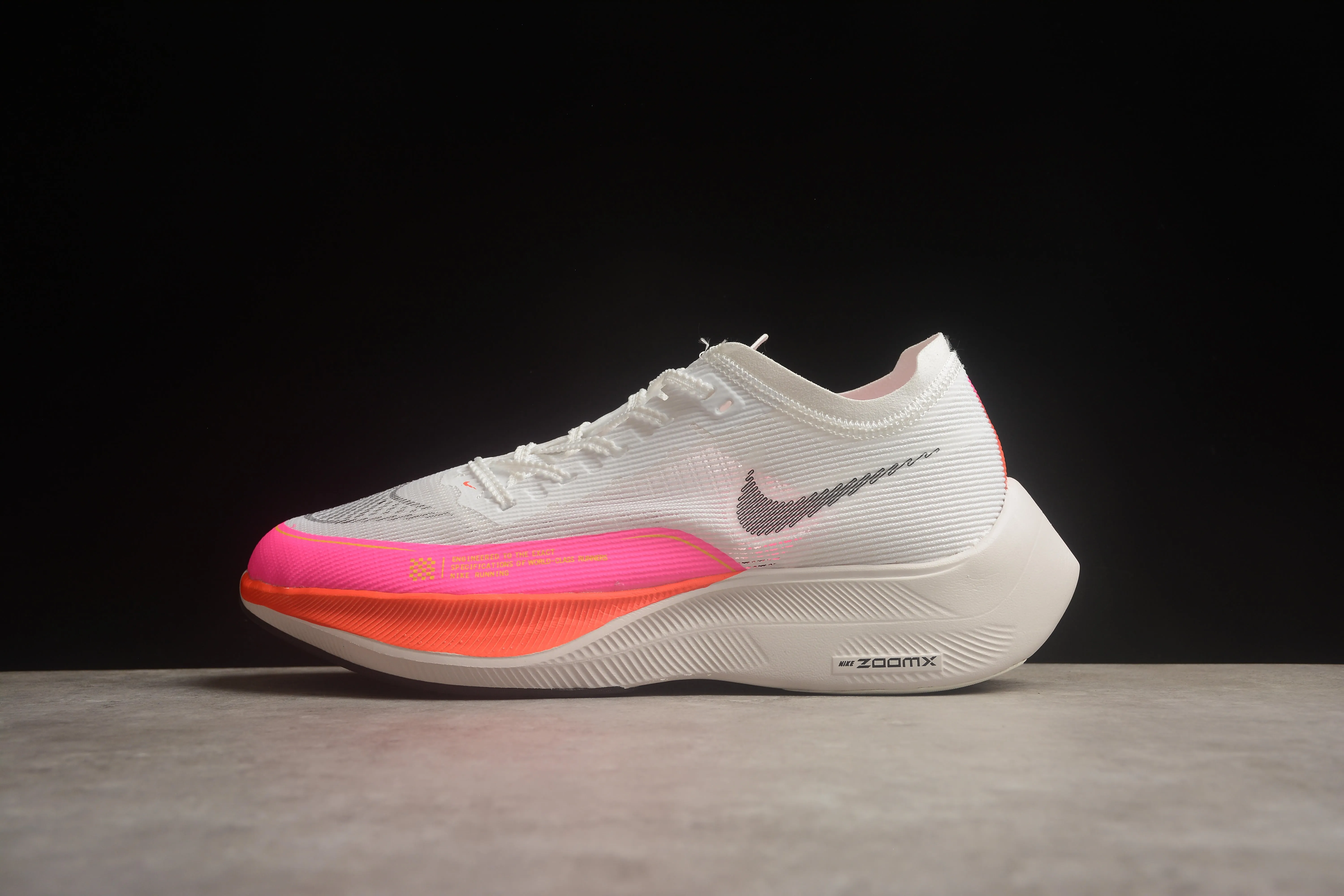 ZoomX Vaporfly Next% 2 White and Pink