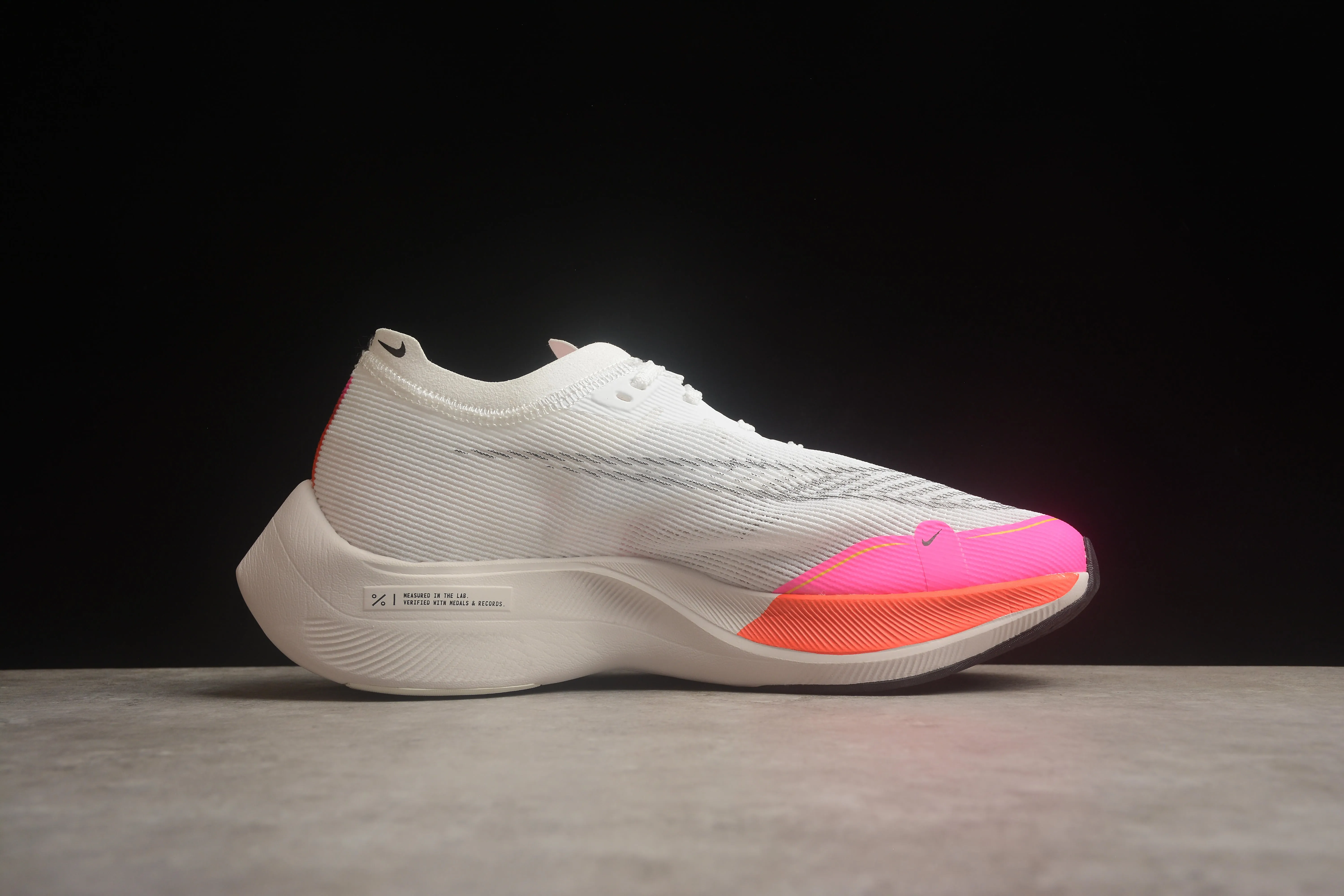 ZoomX Vaporfly Next% 2 White and Pink