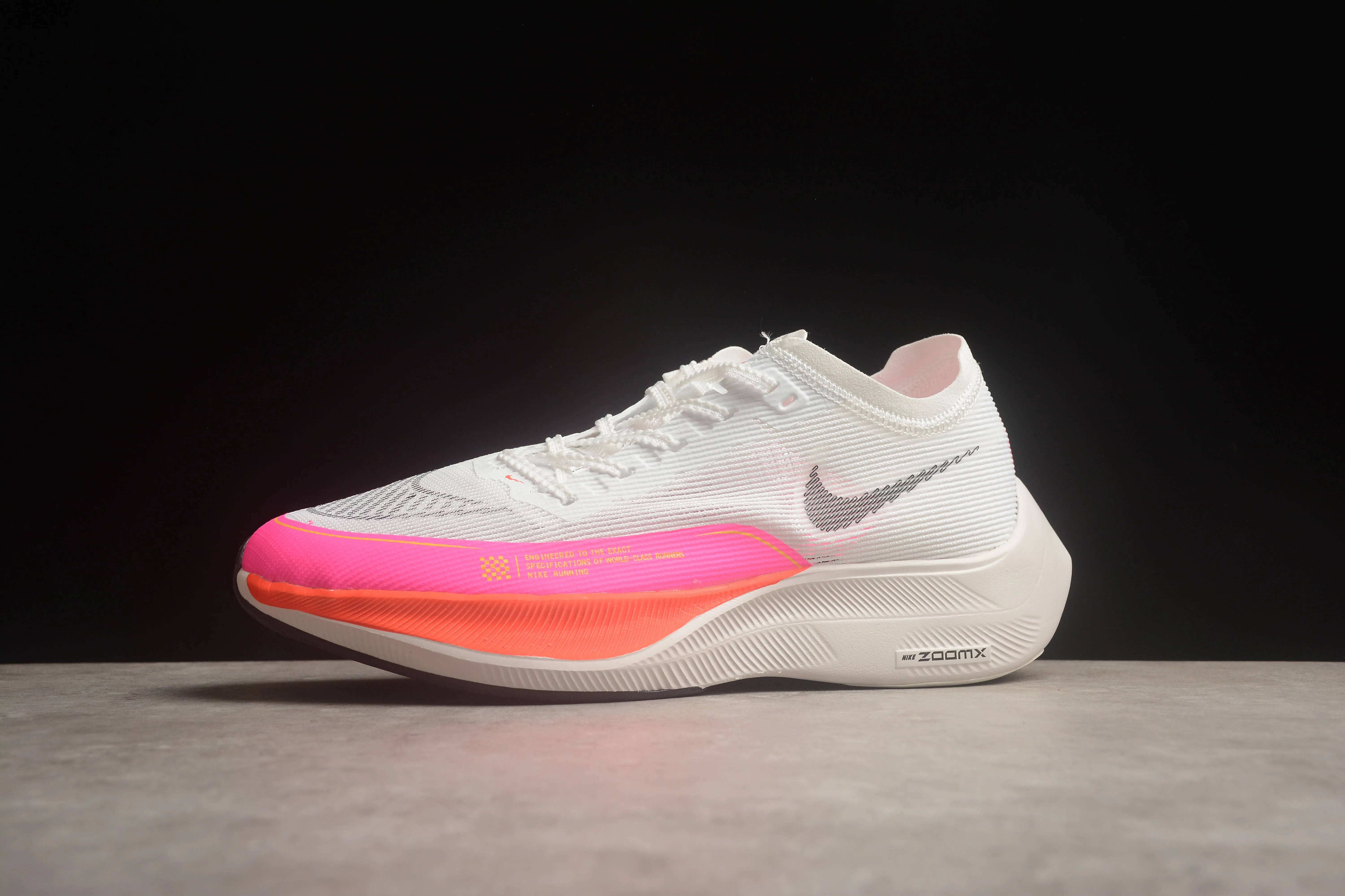 ZoomX Vaporfly Next% 2 White and Pink